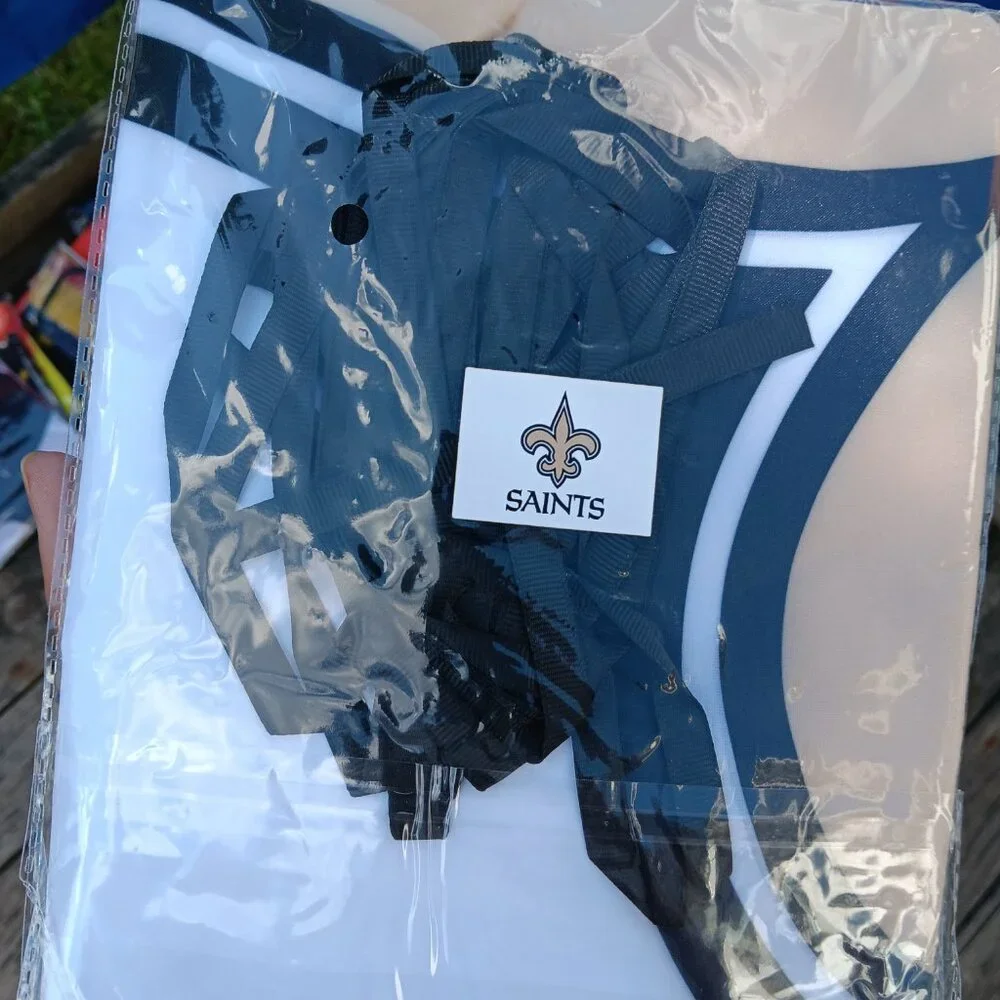 NEW New Orleans Saints 3x5 Feet NFL Flag White